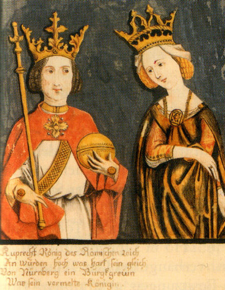 Ruprecht III. von der Pfalz, Römisch-deutscher König von 1400 bis 1410 sowie Pfalzgraf und Kurfürst von 1398 bis 1410