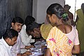 Rural polling station in Bangalore, 2009.jpg