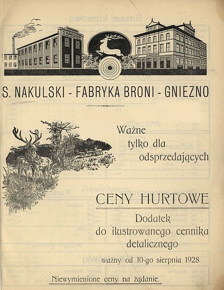 File:S. Nakulski -Fabryka Broni - Gniezno- reklama z katalogu handlowego wydanego latem 1928 r..jpg