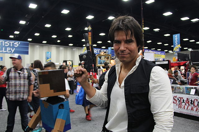 Cosplay de Han Solo.