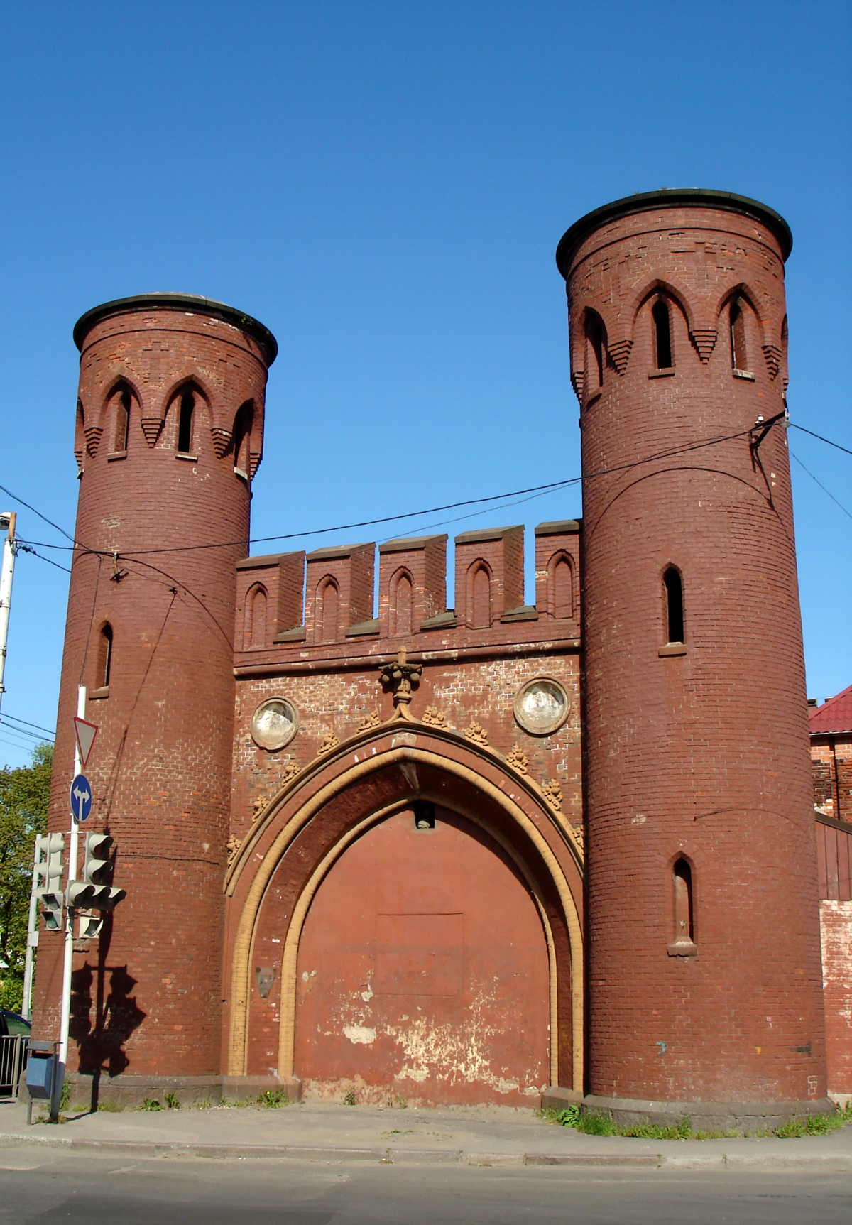 Закхаймские ворота калининград фото