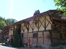 De kleine boerderij Ferme des Mangettes is oorspronkelijk uit 1465 en herbergt een klein museum: Maison de pays en Bresse.