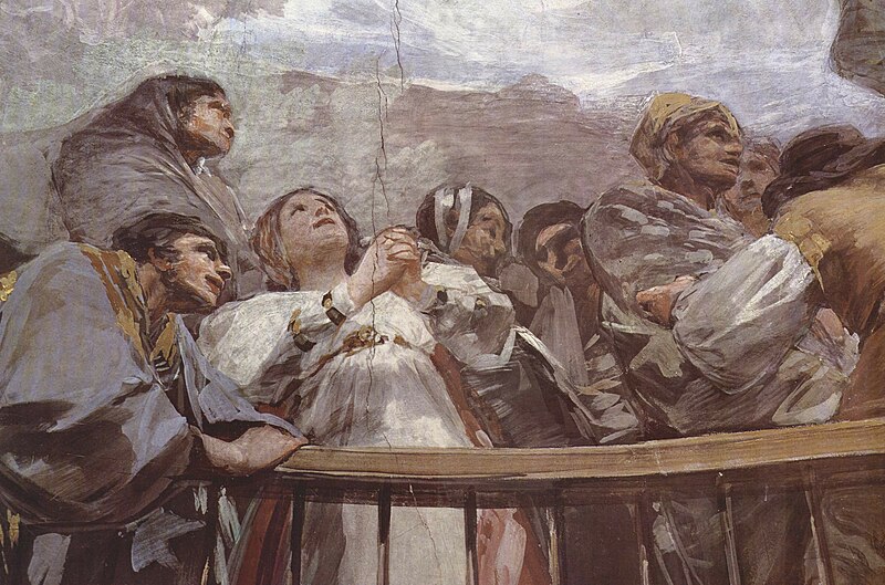 File:San Antonio de la Florida fresco, Francisco de Goya (detail 9).jpg