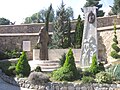 Monument a la beata Petra als jardins de Sant Josep de la Muntanya