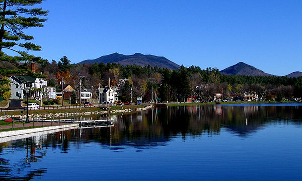 Lake Flower, from Riverside Park