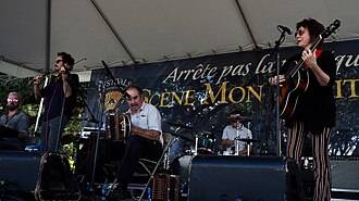 The Savoy Family Band, with Wilson on keyboards, performing at Festivals Acadiens et Creoles, October 2018 SavoyFamilyBand2018.jpg