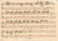 partitura manuscrita