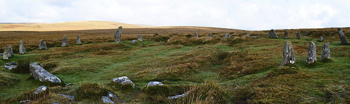 Círculo de piedra de Scorhill