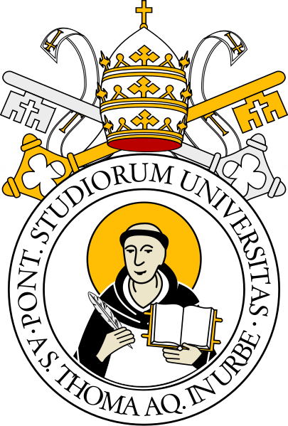 File:Seal of the Pontifical University of Saint Thomas Aquinas.svg