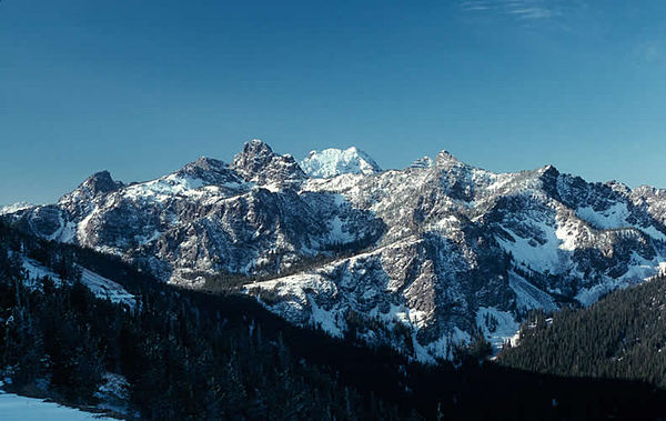 Seven Devils Mountains, southwest of Riggins