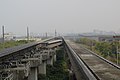 English: Shanghai Maglev Train Line near Longyang Road Station