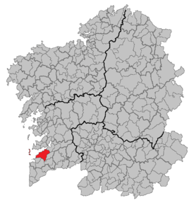 Poziția localității Vigo