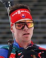 Čeština: Tomáš Sklenárik na Mistrovství světa v biatlonu v Novém Městě na Moravě 2024 English: Biathlon World Cup in Nové Město na Moravě 2024 – Tomáš Sklenárik.