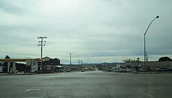 Sonoita, as seen from the main intersection in town.