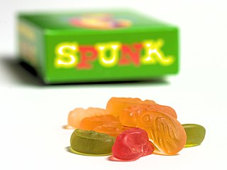 <span class="mw-page-title-main">Spunk (candy)</span> Danish candy