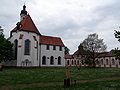 St. Maria vom Klosterinnenhof aus fotografiert.