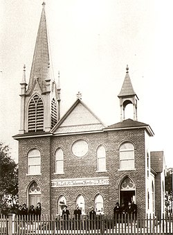 St. John's Evanjelist Lutheran Kilisesi (Corning, Missouri) .jpg