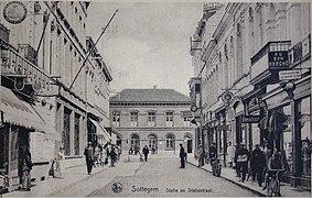 Vue depuis la Rue de la Station.