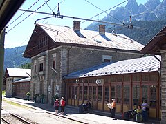 La gare de Dobbiaco.