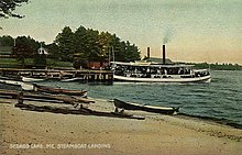 Steamboat Landing in c. 1910