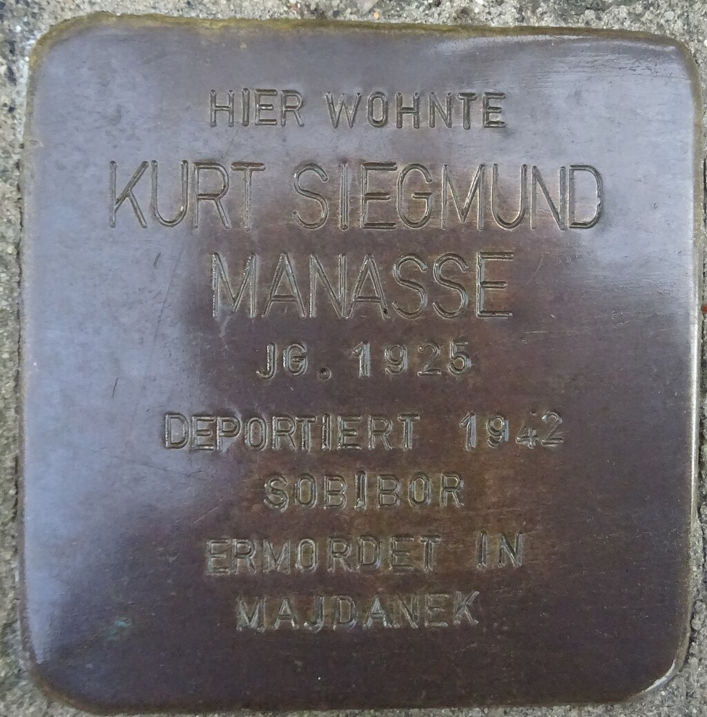 Stolperstein Biskirchen Kurt Siegmund Manasse