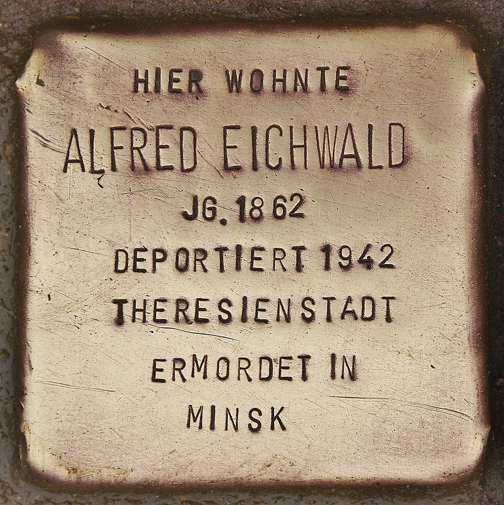 Stolperstein für Alfred Eichwald (Kappeln).jpg
