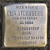 Stolperstein für Ella Sternberg