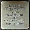 Stolperstein für Berta Walter (Moltkestraße 29)