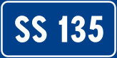 Strada Statale 135 Italia.svg