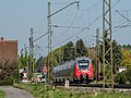 * Nomination S-Bahn train on the route Bamberg-Nuremberg at the crossing Strullendorf --Ermell 09:57, 5 May 2016 (UTC) * Promotion Good quality -- Spurzem 10:03, 5 May 2016 (UTC)