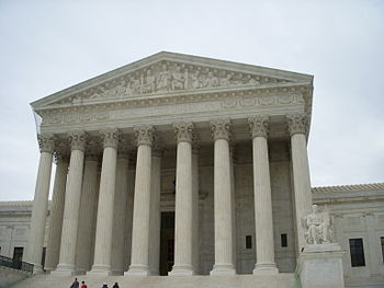 U.S. Supreme Court building.