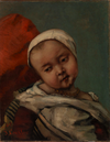 Lapsen pää, kirjoittanut Courbet.png
