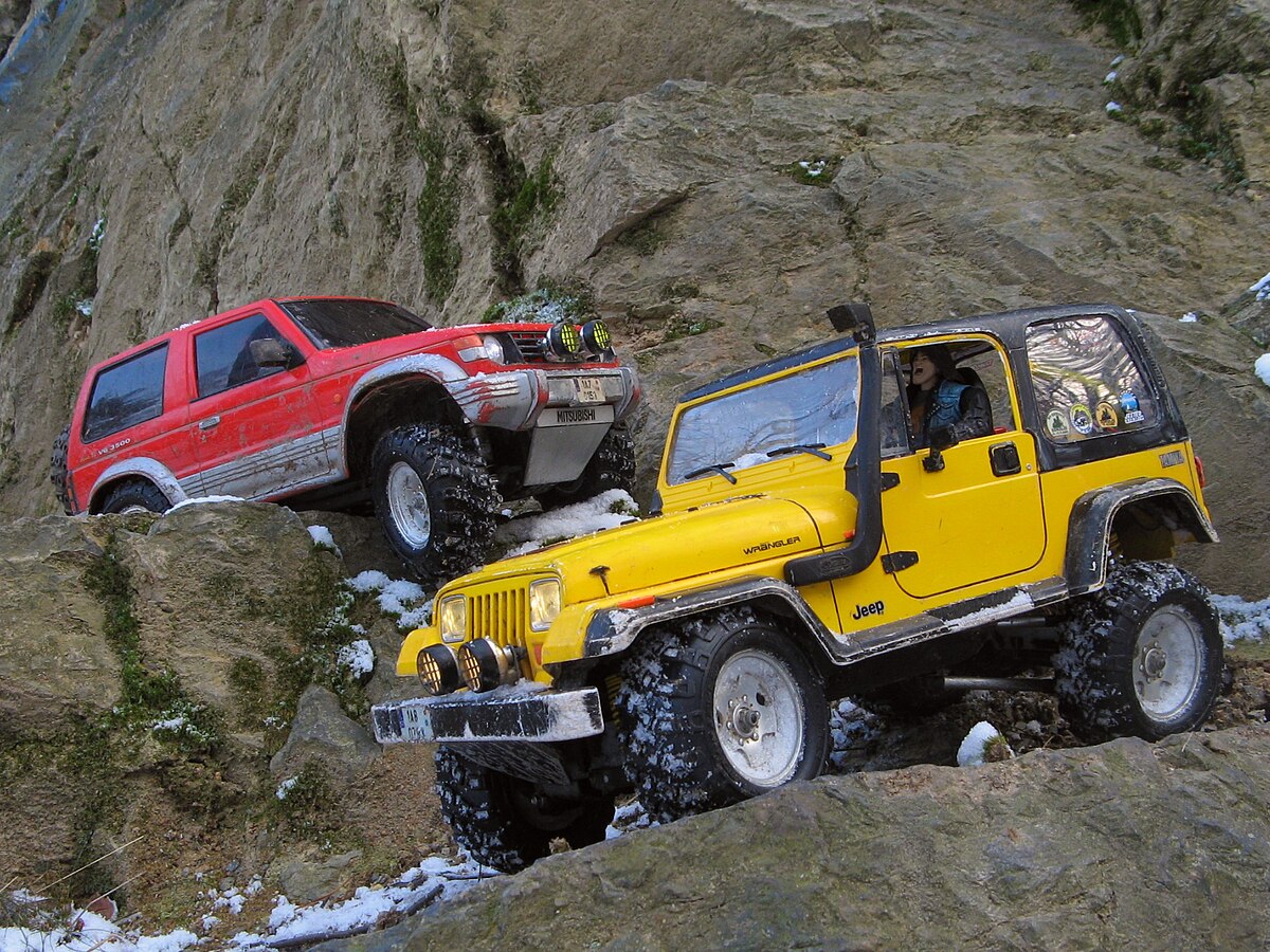 絶版 スケールクローラーベースに。タミヤ JEEP ラングラー CC01-