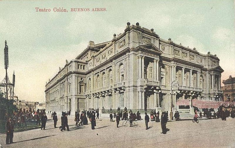 File:Teatro Colón en 1908 (Carmelo Ibarra n° 508).jpg