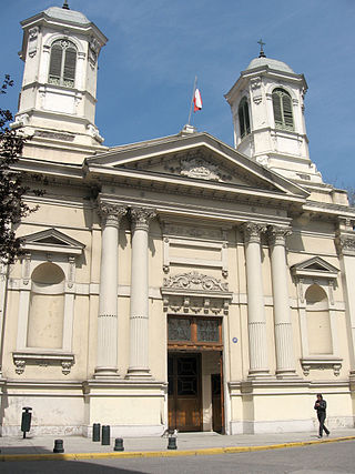 <span class="mw-page-title-main">Holy Guardian Angels Church</span> National monument of Chile