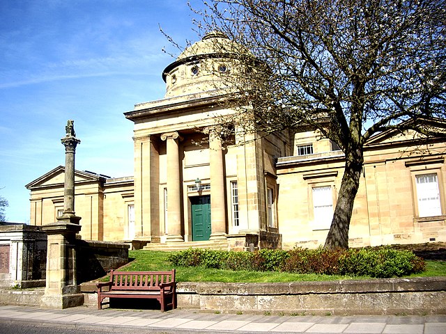 Town Hall, Greenlaw: Built 1829 as County Hall.