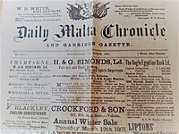 The Daily Malta Chronicle and Garrison Gazette, 27 марта 1901.jpg