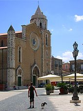 Lucera Cathedral was converted into a mosque during the brief Muslim settlement of Lucera.