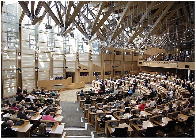 Bills introduced by the Scottish Government are debated in the Scottish Parliament, and must receive a majority in favour of a bill becoming law