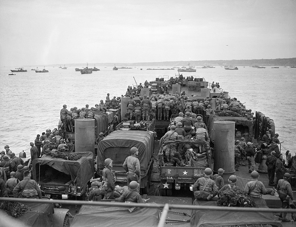 The Royal Navy during the Second World War- Operation Overlord (the Normandy Landings), June 1944 A23997