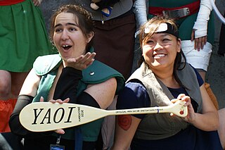 <span class="mw-page-title-main">Yaoi paddle</span> Novelty spanking paddle