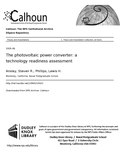 Thumbnail for File:The photovoltaic power converter- a technology readiness assessment (IA thephotovoltaicp1094510023).pdf