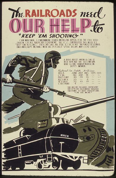 File:The railroads need our help to "keep `em shooting." - NARA - 535182.jpg