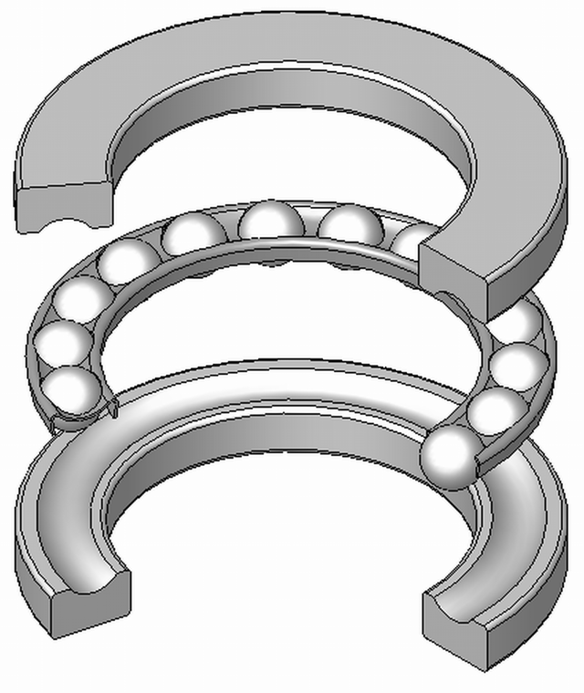 Wiki bore. Подшипники фон. Thrust Ball bearing.