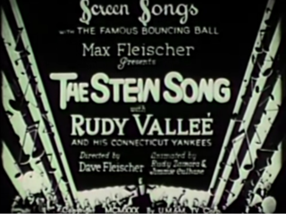 <i>The Stein Song</i> (film) 1930 animated film