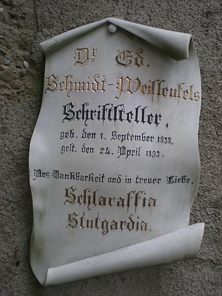 File:Tomb inscription Schmidt-Weissenfels.JPG