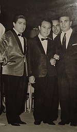 Mario Trevi e Claudio Villa nel 1962 al Gran Festival di Piedigrotta