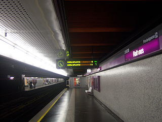 <span class="mw-page-title-main">Rathaus station (Vienna U-Bahn)</span> Vienna U-Bahn station