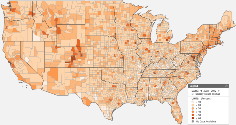 File:US bachelor's degree by county in the United States.png