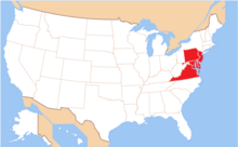 Ukrainian Catholic Archeparchy of Philadelphia map.png